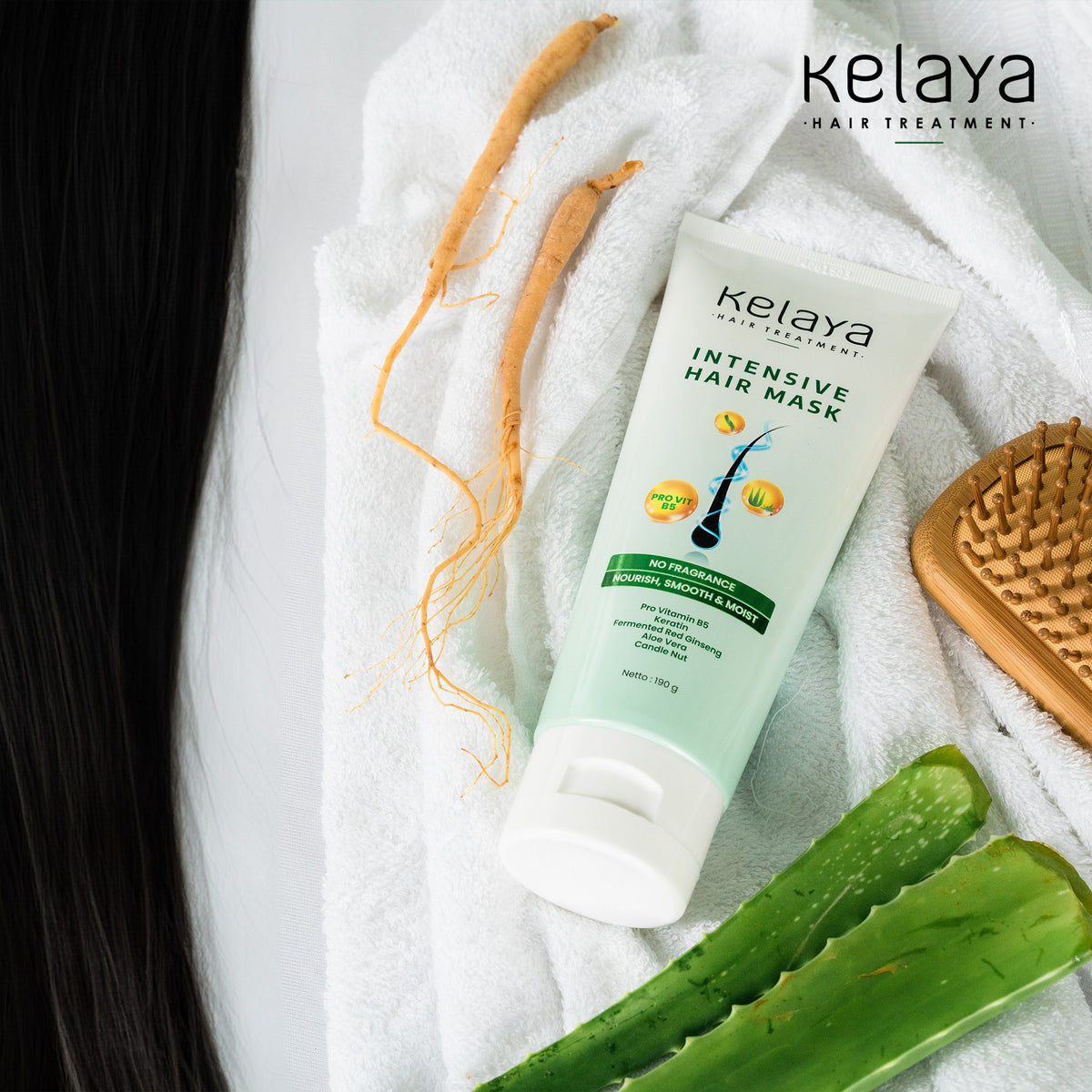 PROMO NEW LAUNCH KELAYA Intensive Hair Mask FREE Hair Mist Sweet Confidence / Mist Party Glamour