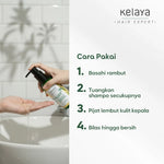 Kelaya Anti-Dandruff Shampoo 100ml Sampo ketombe Non SLS Perawatan Rambut Anti Ketombe Expert