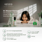 Kelaya Anti-Dandruff Shampoo 100ml Sampo ketombe Non SLS Perawatan Rambut Anti Ketombe Expert