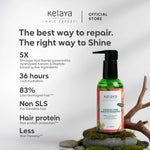 Kelaya Hair Expert Damage Shampoo Non SLS 100ml Keratin Rambut Rusak dan Kering