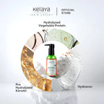 Kelaya Hair Expert Damage Shampoo Non SLS 100ml Keratin Rambut Rusak dan Kering