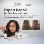 Kelaya Hair Expert Damage Shampoo Non SLS 100ml Keratin Rambut Rusak dan Kering