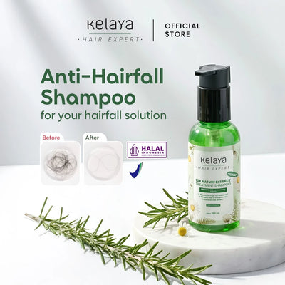 Kelaya 12 Nature Extract Treatment Shampoo 100ml Sampo Rambut Rontok Non SLS