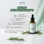 Kelaya Hair Expert Rosemary Oil 50ml 3X Lebih Ampuh Dari Minoxidil Penumbuh Rambut Rontok & Kering