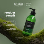 Kelaya Shampoo Non SLS Gentle Hair Care Essence 250ml Shampo Anti Ketombe Rontok Penumbuh Rambut