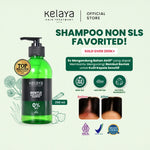 Kelaya Shampoo Non SLS Gentle Hair Care Essence 250ml Shampo Anti Ketombe Rontok Penumbuh Rambut