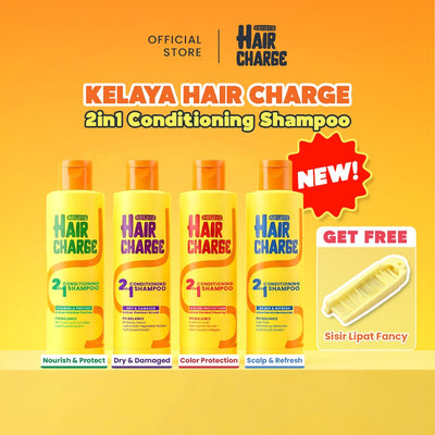 Kelaya Hair Charge Shampoo Conditioner 2in1 170ml