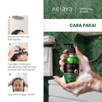 Kelaya Shampoo Tanpa SLS Perawatan Rambut Lembut Esensi 250ml Shampo Penumbuh Rambut Anti Ketombe Rontok