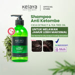 Kelaya Shampo Anti Ketombe dan Rambut Rontok 250ml, Penumbuh Rambut Anti Ketombe Anti Rontok