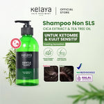 Kelaya Shampoo Tanpa SLS Perawatan Rambut Lembut Esensi 250ml Shampo Penumbuh Rambut Anti Ketombe Rontok