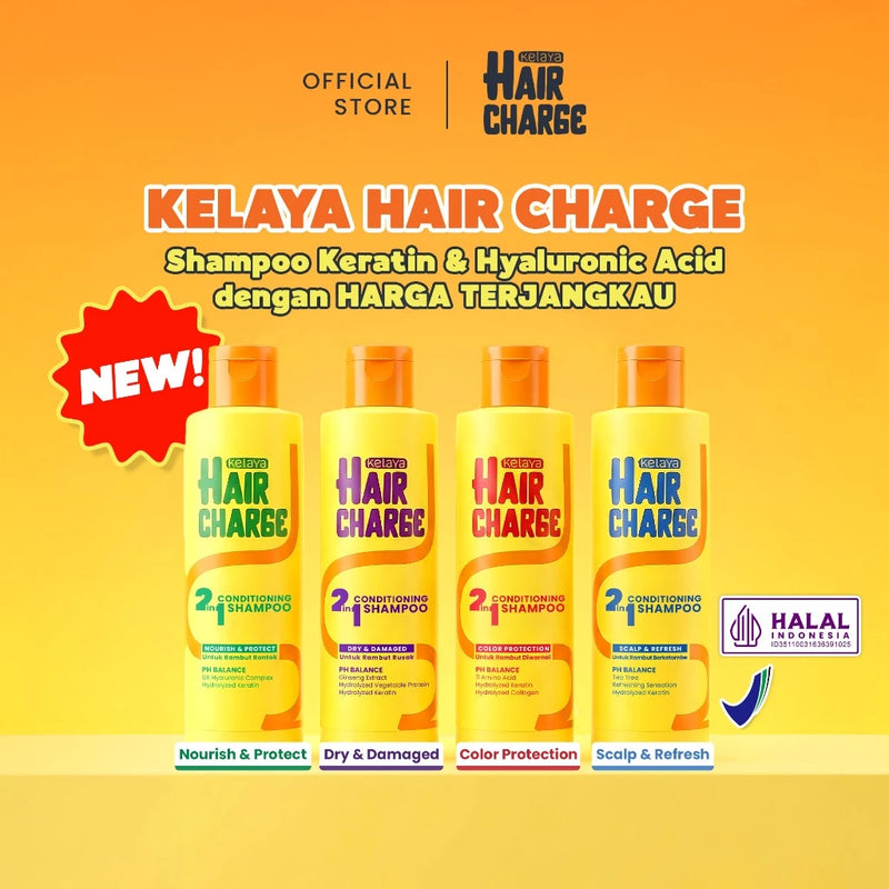 Kelaya Hair Charge Shampoo Conditioner 2 in 1 170ml